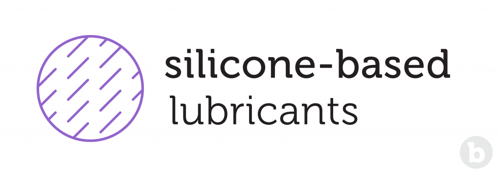 Silicone based lube takes a lot longer to dry out than water based lubricants.
