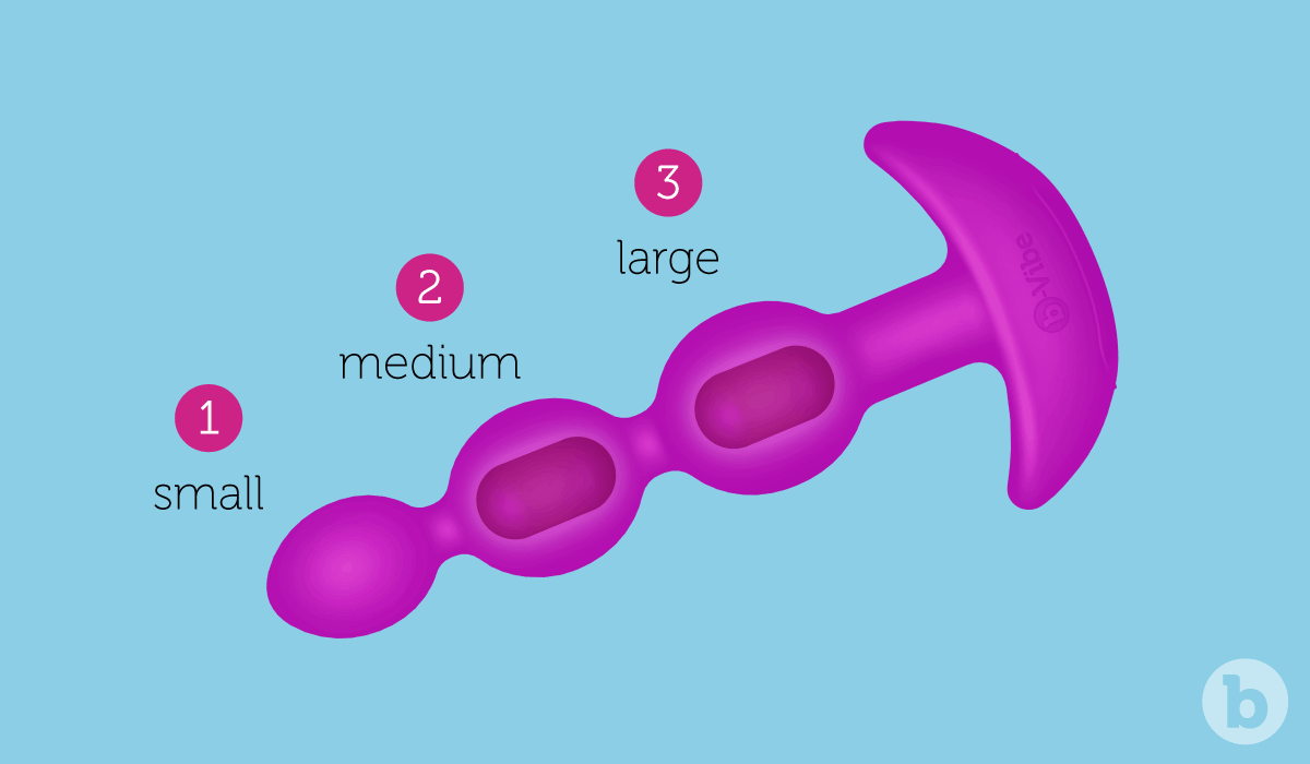 Triplet anal beads are great for anal training due to its unique and adaptable design