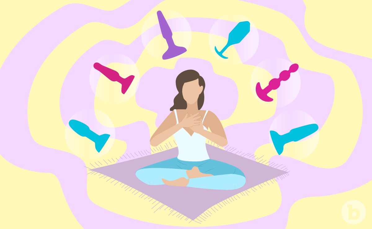 Listen to your body when choosing plug sizes for your anal sex training