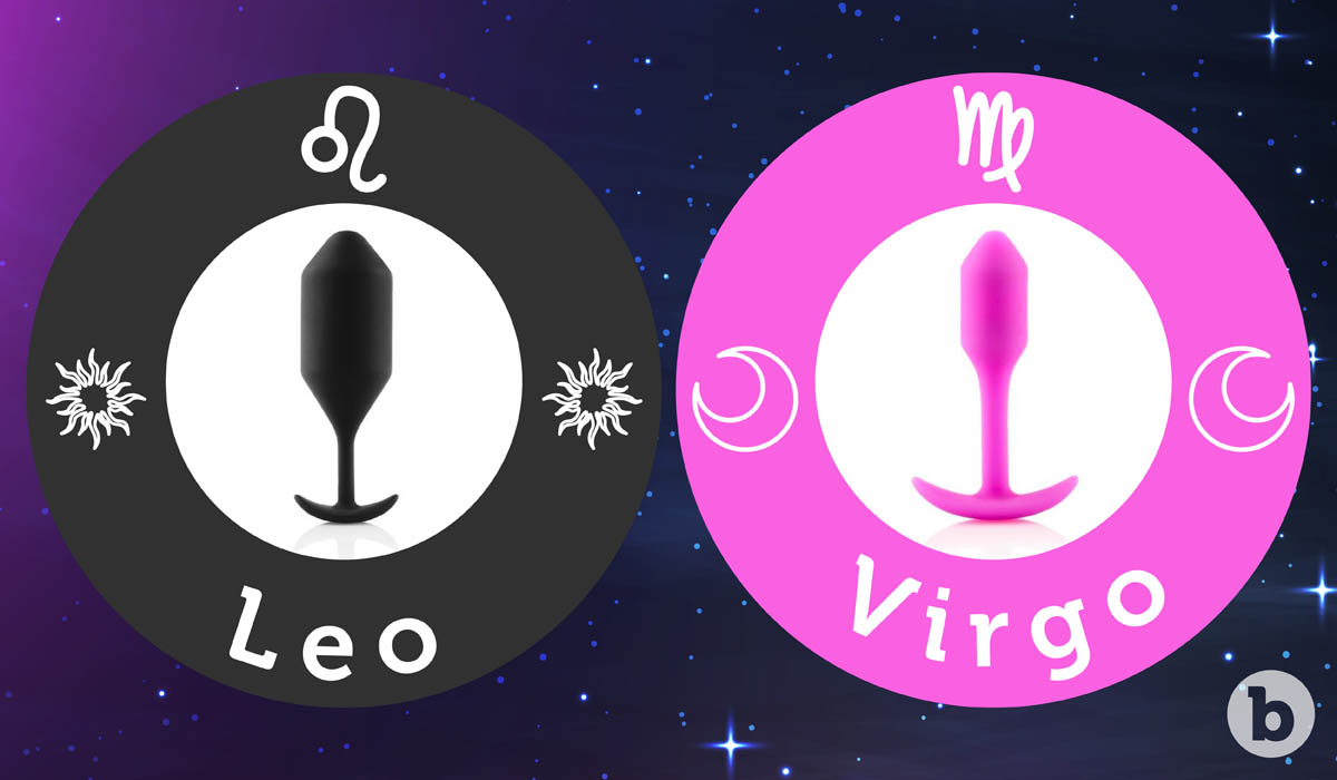 If the Leo zodiac sign were a b-Vibe it would be the Snug Plug 5 and the Virgo would be the Snug Plug 1