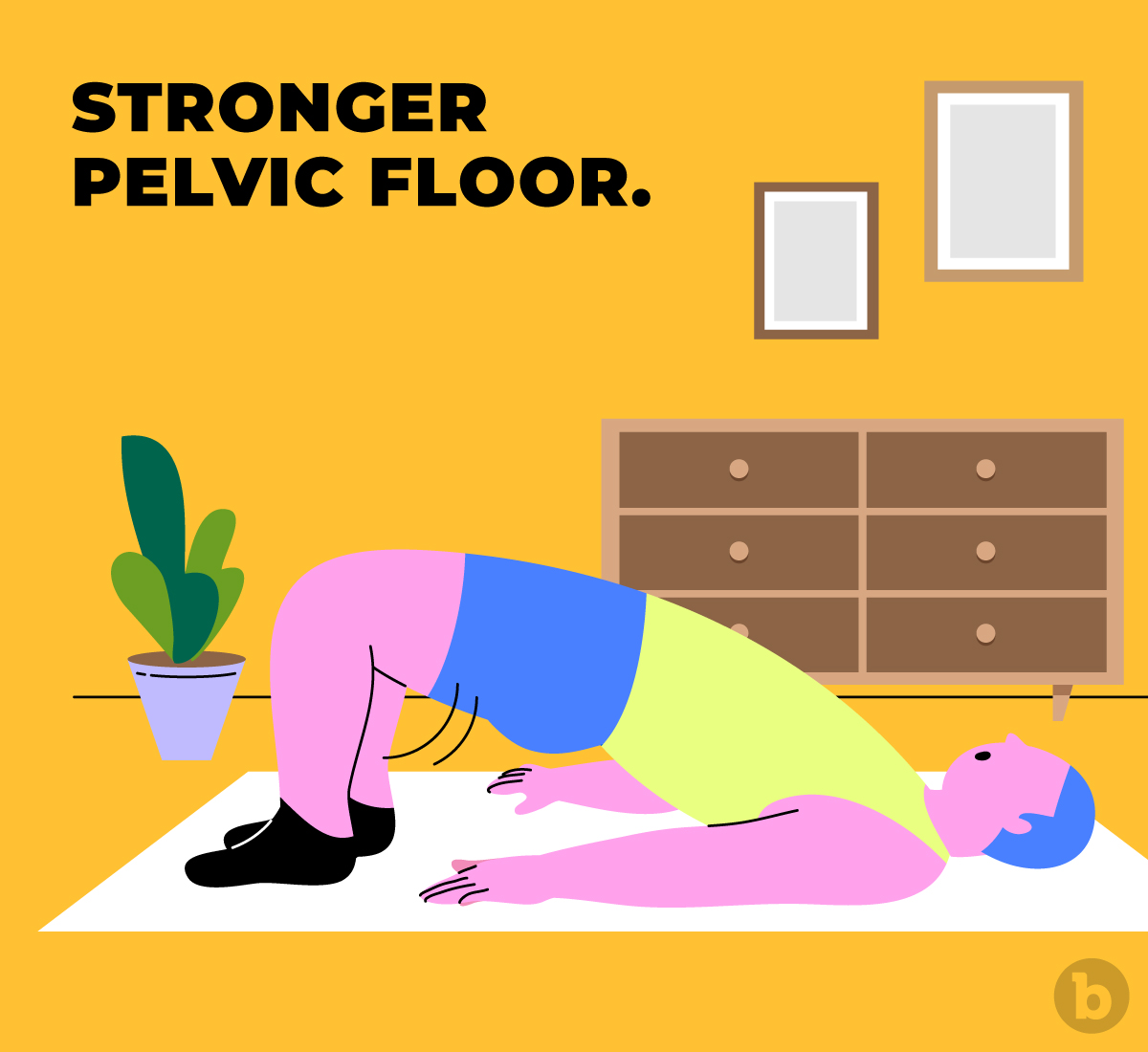 Kegel exercises and sex can strengthen your pelvic floor muscles