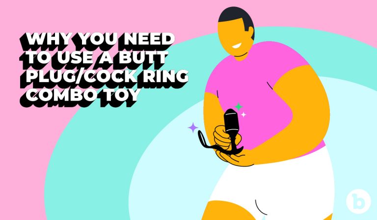 Sex educator Zachary Zane explains how to use a butt plug and cock ring combo toy