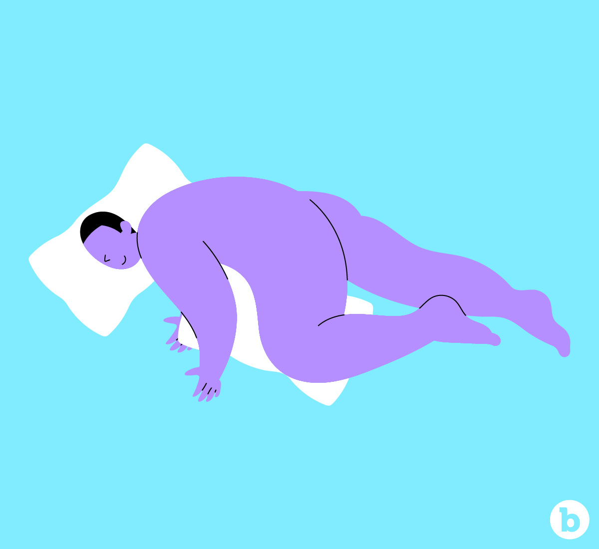 Best position for anal sex lying sideways