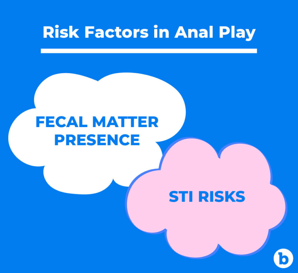 Fecal matter and STIs are two risk factors to consider when having anal sex with IBS