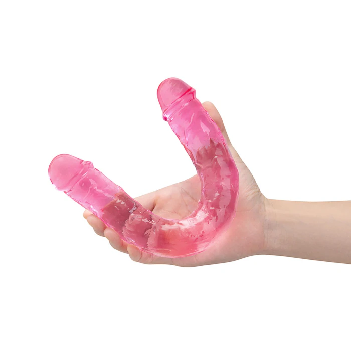 12 Inch Double Ended Pink Jelly Dildo | b-Vibe