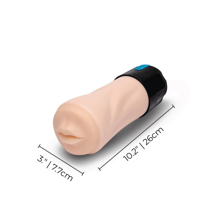 throat sex toy SquarePegToys® The Slim Plugged Deep-Throat Plug, SuperSoft Silicone–  Hamilton Park Electronics main image 0