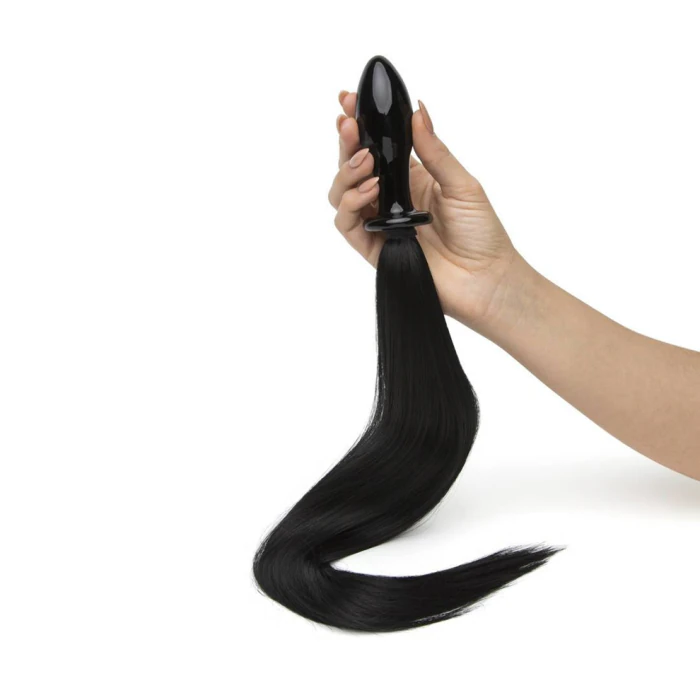 Pony Tail Glass Butt Plug - BDSM Anal Toys | b-Vibe