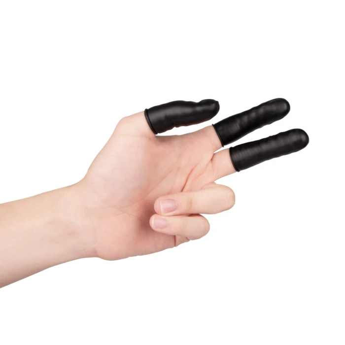 Finger Cots: Eco-Friendly 50 Pack of Finger Condoms (NEW) | b-Vibe