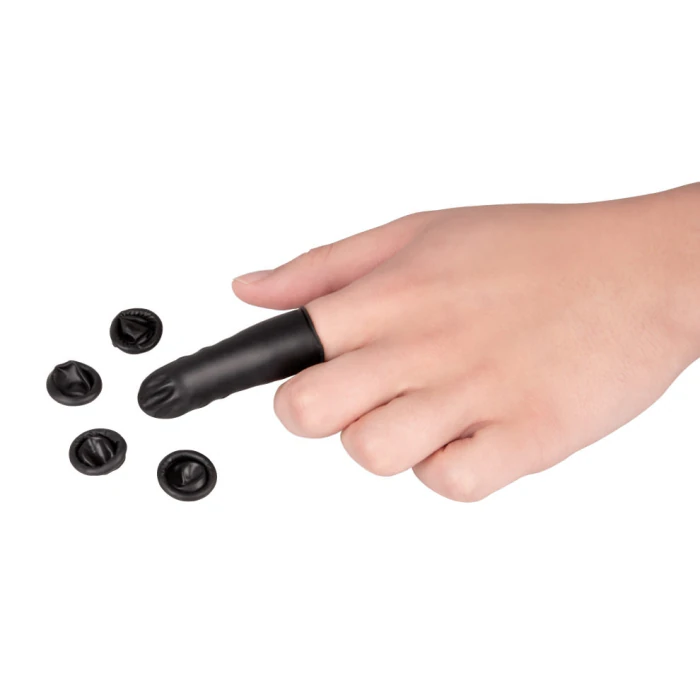 Finger Cots: Eco-Friendly 50 Pack of Finger Condoms (NEW) | b-Vibe