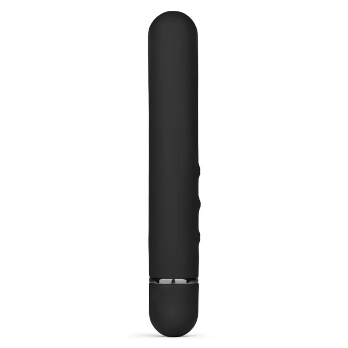 Le Wand Chrome Baton Mini Vibrator Black