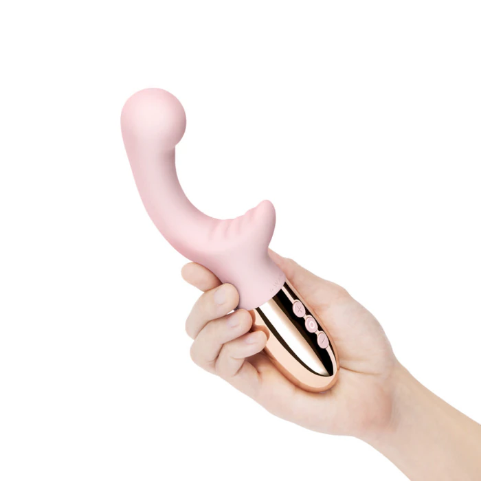 Le Wand XO Rose Gold Rabbit Vibrator