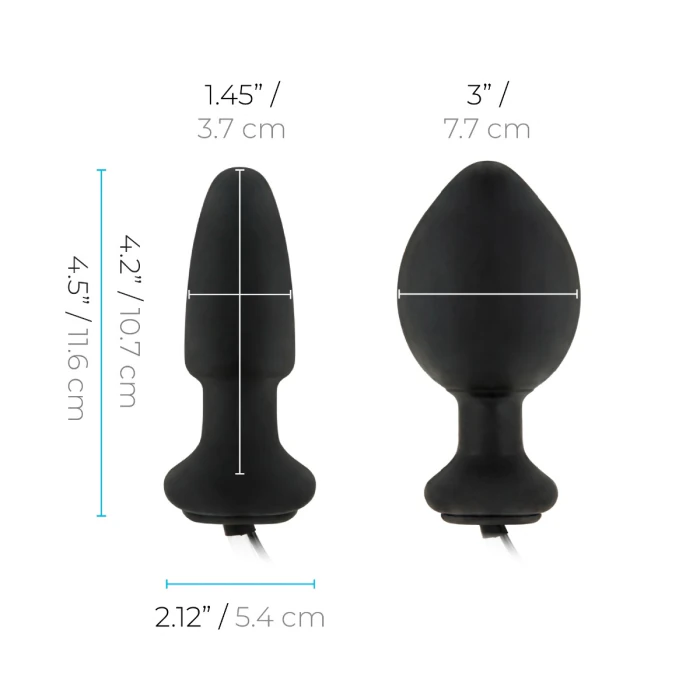 vibrating but plug Vibrating Jewel Butt Plug with Remote – Wild Flower