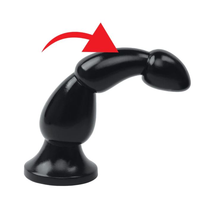 ribbed vibrating butt plug 9” Ribbed Butt Plug - 60% Off Sale