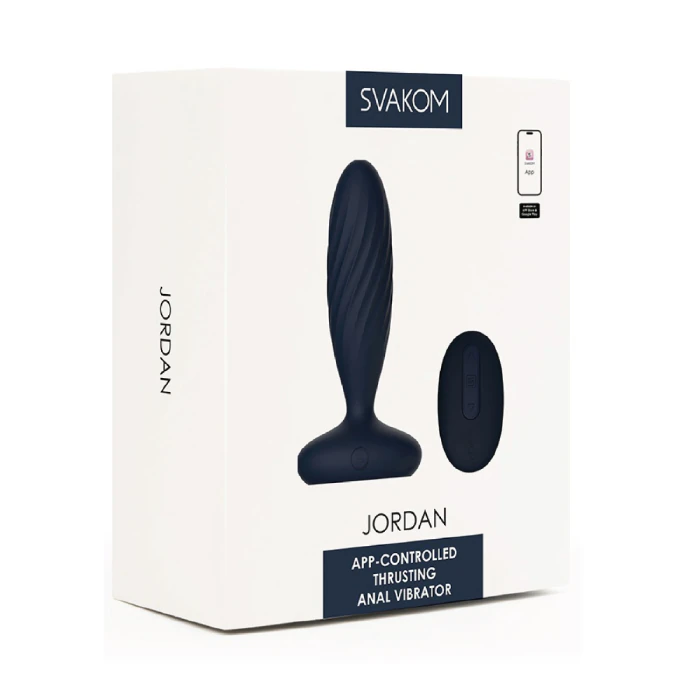 Svakom Jordan App-Controlled Thrusting Anal Vibrator | b-Vibe