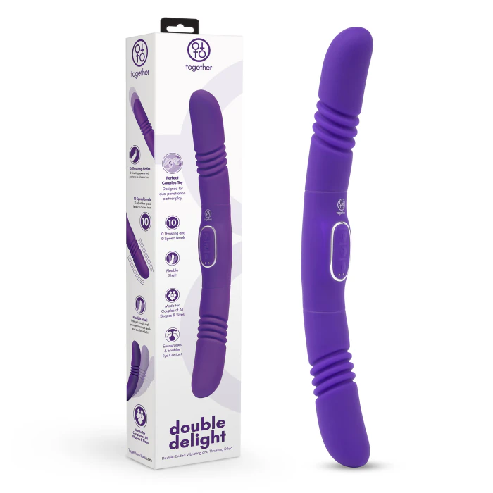 Double Delight Double-Ended Vibrating Dildo