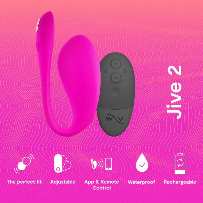 We-Vibe Jive 2: Remote Control Wearable Egg Vibrator (NEW)