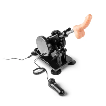 Remote-Controlled Dildo Sex Machine
