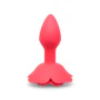 3.5 Inch Vibrating Rose Plug