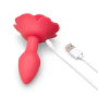 3.5 Inch Vibrating Rose Plug