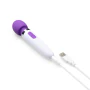8 Function Classic Rechargeable Wand Purple