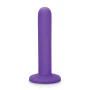 5 Inch Purple Silicone Dildo For Pegging