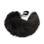 B-Vibe Deluxe Stainless Steel Butt Plug With Faux Animal Tail