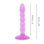 5 Inch Rippled Anal Dildo