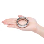 1.75 inch donut steel cock ring