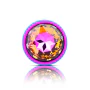 B-Vibe Rainbow Anal Plug With Rainbow Stone
