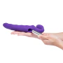Rechargeable and Posable Rippled Strapless Strap-On