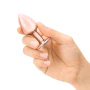 B-Vibe Rose Gold Anal Plug With Clear Stone