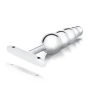 B-Vibe 5 Beads Silver Anal Plug With Handle Base