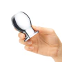 B-Vibe Silver Anal Plug Large