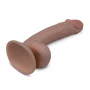 6 Inch Realistic Dildo with Suction Cup