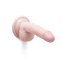 6 Inch Realistic Dildo with Suction Cup - Flesh Pink