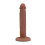 6 Inch Slim Anal Dildo Flesh Brown