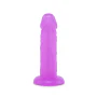 6 Inch Suction Cup Dildo - Purple