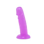 6 Inch Suction Cup Dildo - Purple