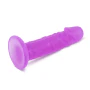 6 Inch Suction Cup Dildo - Purple