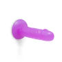 6 Inch Suction Cup Dildo - Purple