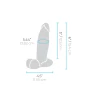 slipskin realistic silicone dildo 6