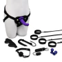10 Piece Strap-On Bondage Set