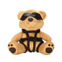 Bondage Bearz Bound Up Billy Shibari Rope Teddy Bear Plushie