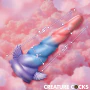 Creature Cocks Deluxe Dream Rider Unicorn Vibrating Rechargeable Silicone Dildo Multicolor