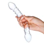 Glas Toy Ten Inch Double-Trouble Glass Dildo