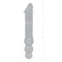 Glas Toy Twelve Inch Double-Ended Glass Dildo with Anal Beads