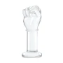 Glas Toy Five Inch Glass Fist Butt Plug