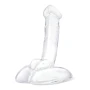 Glas Toy Seven Inch Rideable Standing Glass Cock with Stability Base