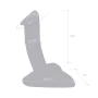 Glas Toy Seven Inch Rideable Standing Glass Cock with Stability Base