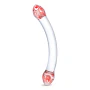 Glas Toy Eight Inch Red Head Double Dildo